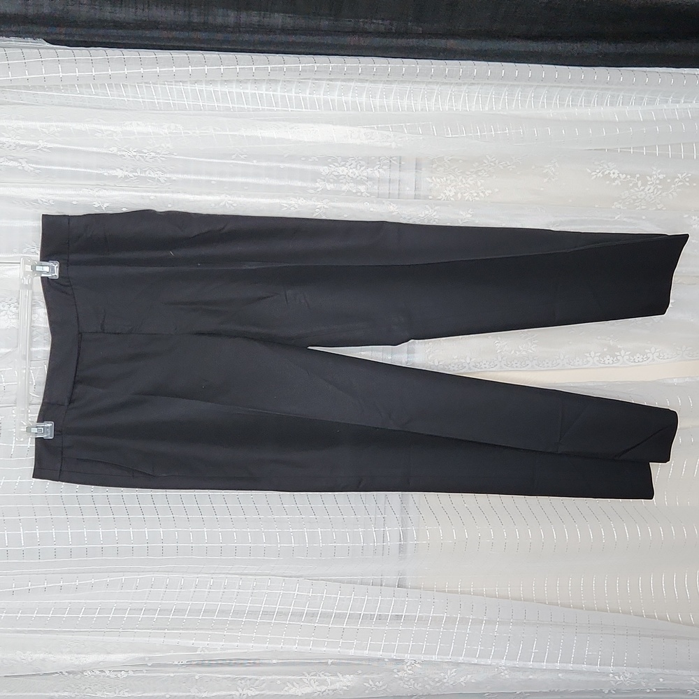 Vintage 90's Jones New York Lined Black Slacks W/ Pockets Women's Size 14